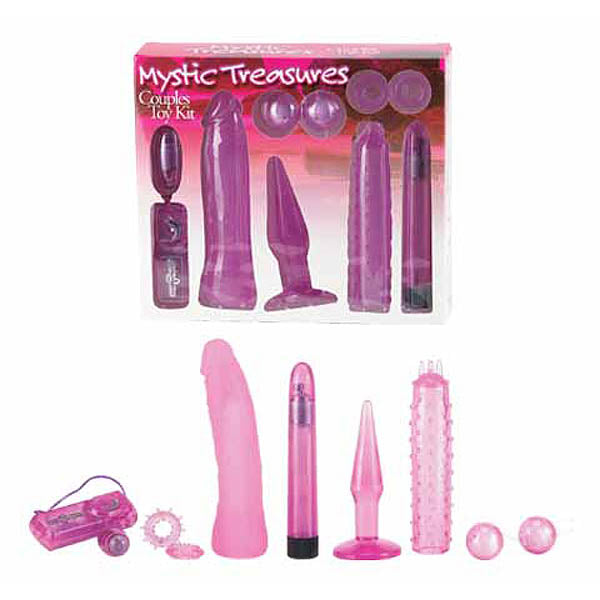 Seven Creations Mystic Treasures Couples Kit 7 Piece Set Pink Seven Creations