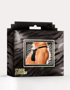 Male Power Bong Clip Ultra Comfortable Mens Thong Black
