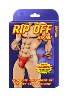 Male Power Rip Off Bikini Novelty Underwear Black