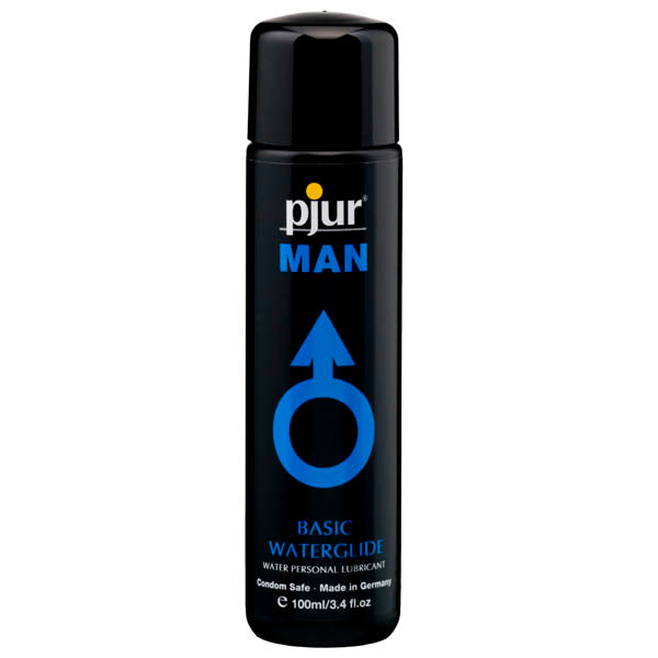 Pjur Man Basic Waterglide Water Based Lubricant 100ml Bottle Pjur