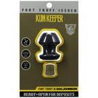 Doc Johnson Fort Troff Kum Keeper Hollow Butt Plug With Removeable Stopper Black Doc Johnson