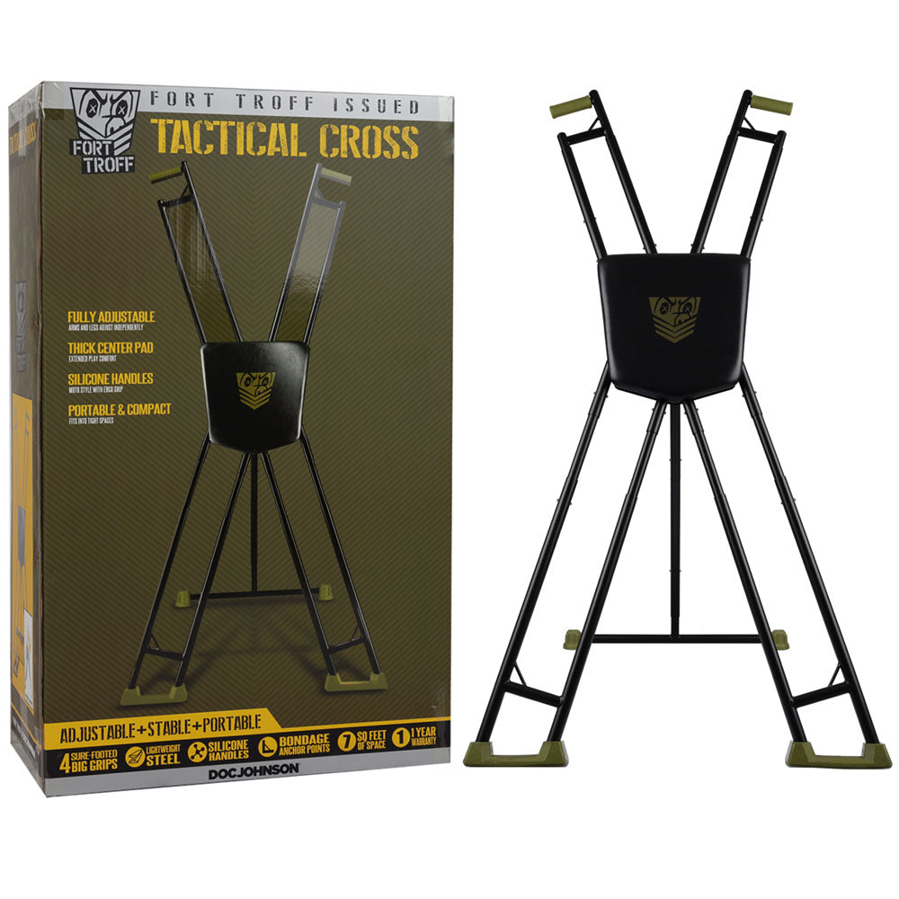 Doc Johnson Fort Troff Tactical Cross Adjustable Cross Restraint Doc Johnson