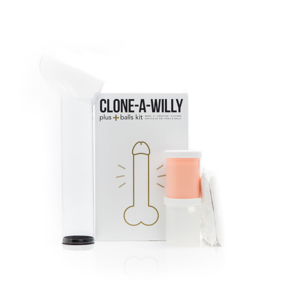 Empire Labs Clone a Willy Plus Balls Kit Light Skin Tone Silicone Moulding Kit
