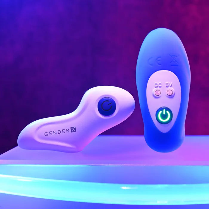 Gender X BEADED PLEASURE USB Rechargeable Vibrating Anal Beads With Remote Gender X