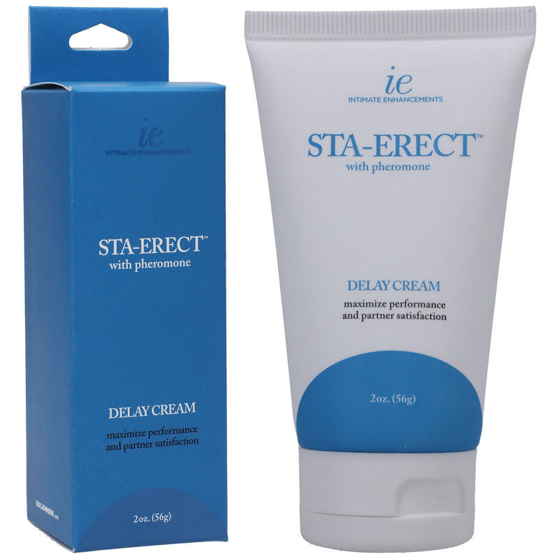 Doc Johnson Sta Erect Delay Cream For Men 56g Tube Doc Johnson
