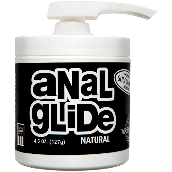 Doc Johnsons Anal Glide Petroleum Based Lubricant 127g Pump Bottle Doc Johnson