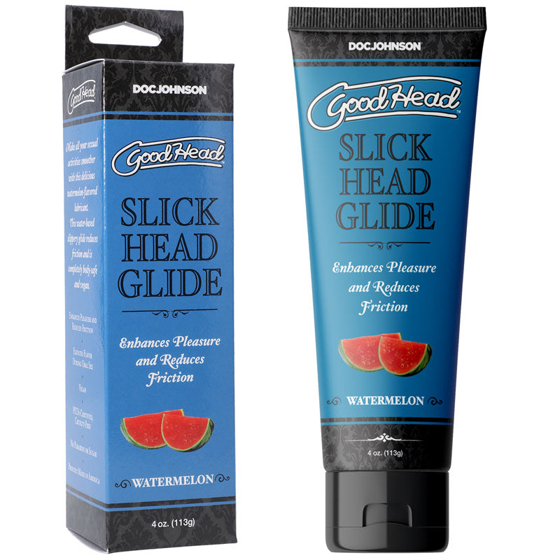 Doc Johnson GoodHead Slick Head Glide Flavoured Lubricant 120ml Tube Doc Johnson