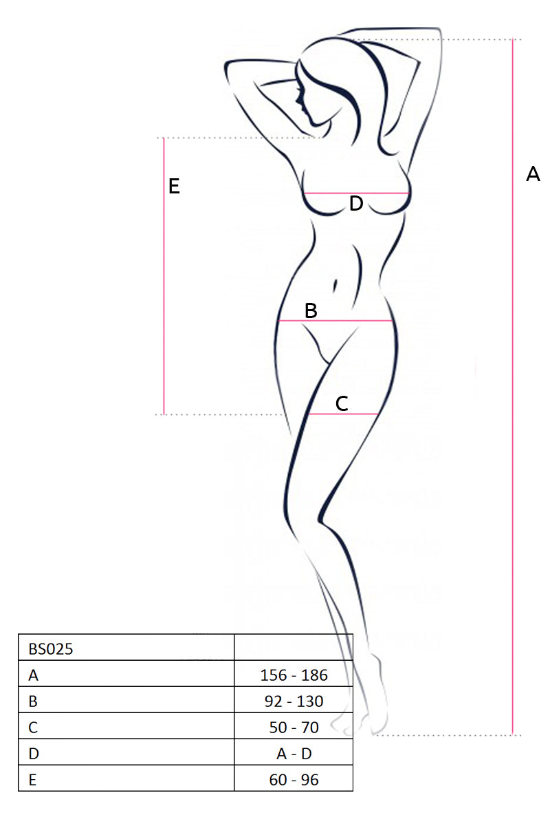 Passion Lingerie Womens Mini Dress With Mesh Sleeves and Sides One Size