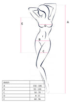 Passion Lingerie Womens Mini Dress With Mesh Sleeves and Sides One Size