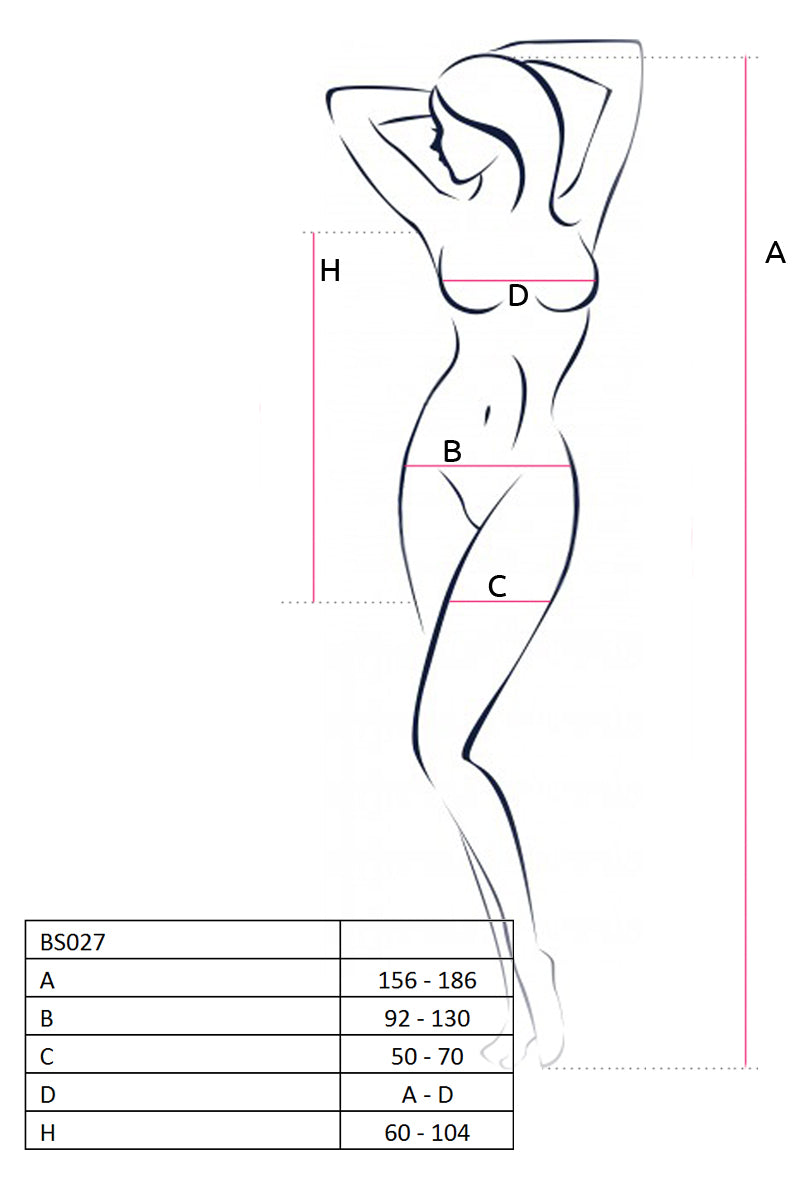 Passion Lingerie Translucent Sexy Dress With Open Sides One Size