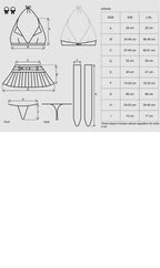 Obsessive School Girl 5 Piece Sexy Costume