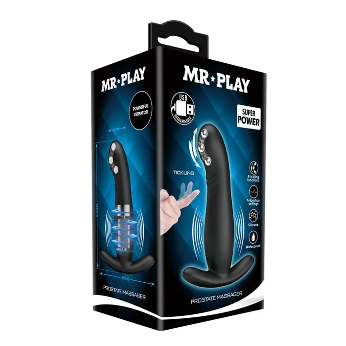 MR PLAY Prostate Massager With Flicking Tip Mr Play