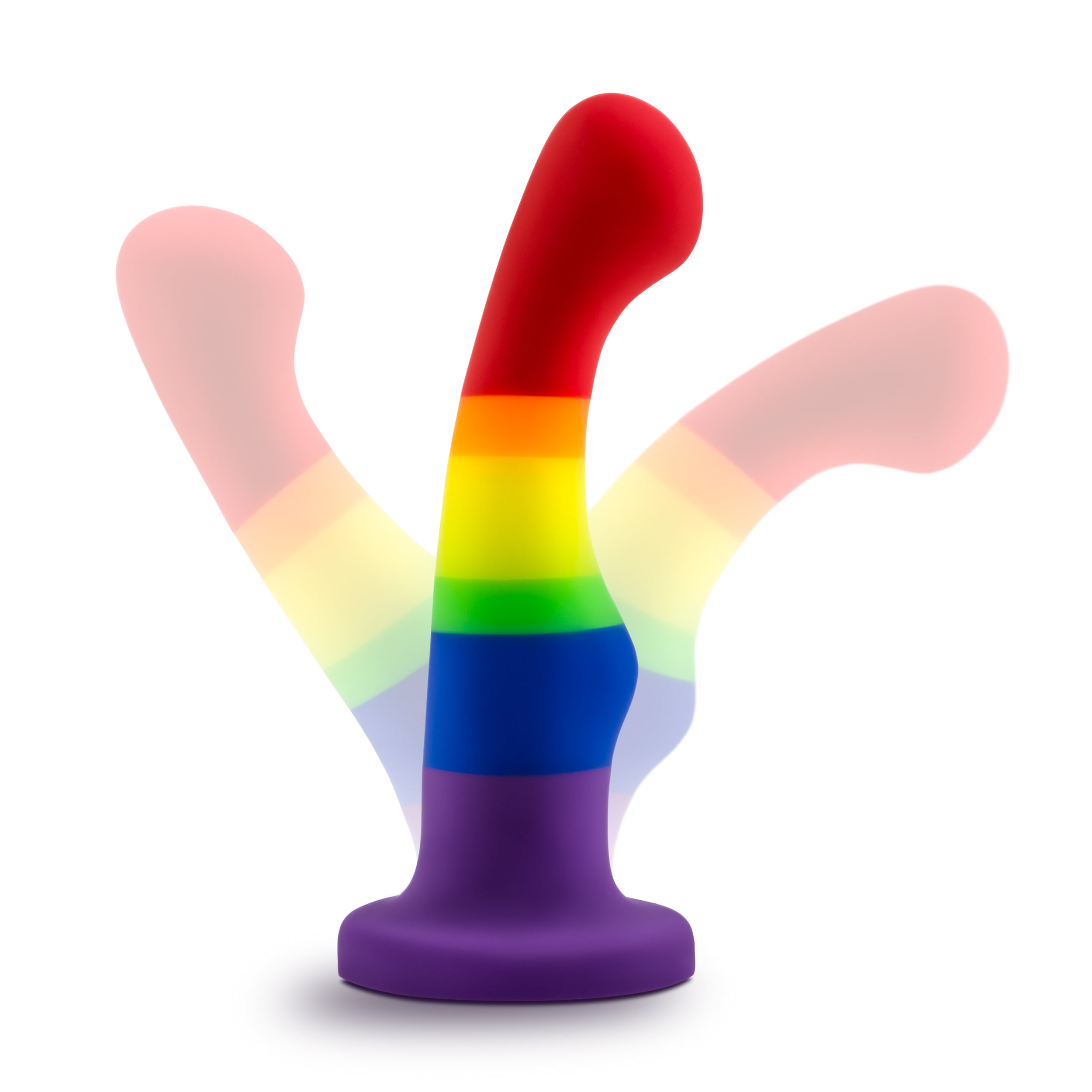Blush Novelties Avant Pride P1 Freedom Silicone Dildo
