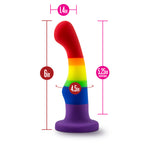 Blush Novelties Avant Pride P1 Freedom Silicone Dildo