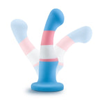 Blush Novelties Avant Pride P2 True Blue Silicone Dildo