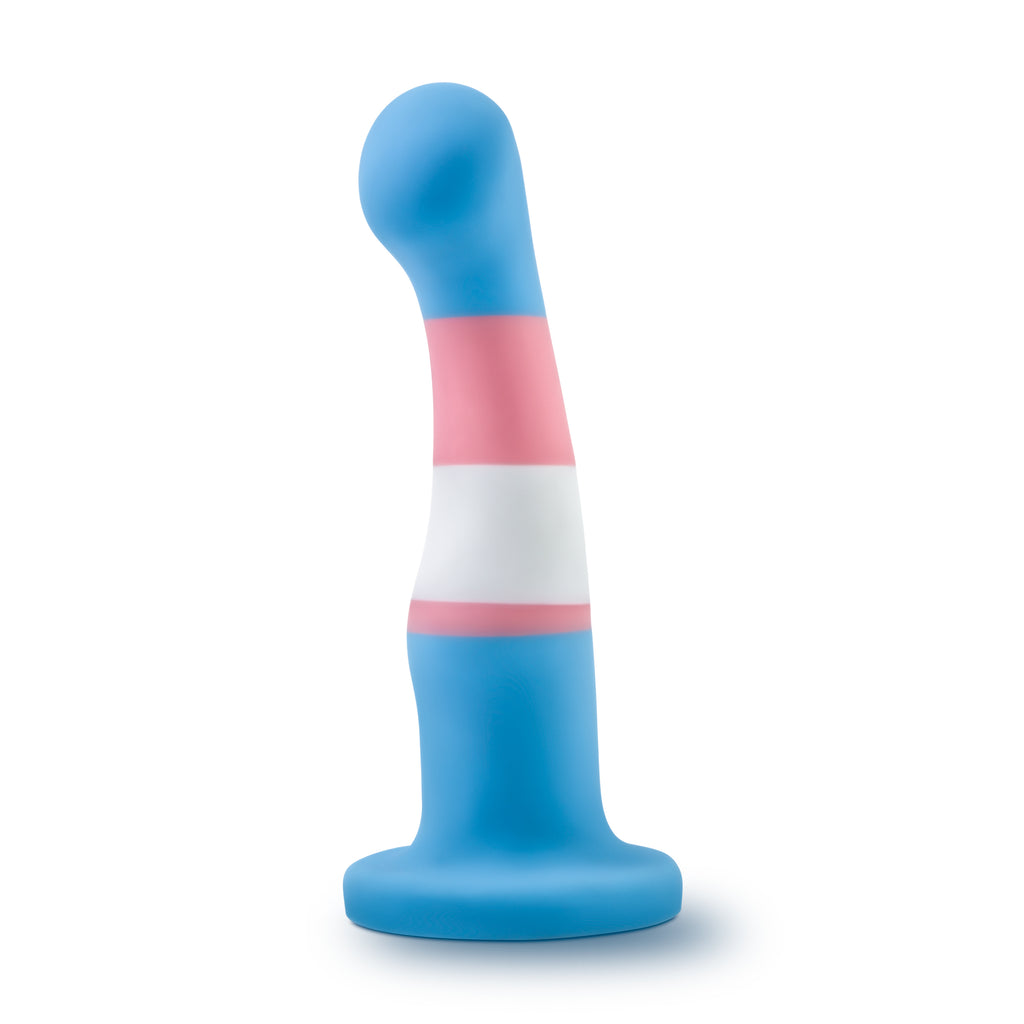 Blush Novelties Avant Pride P2 True Blue Silicone Dildo