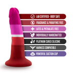 Blush Novelties Avant Pride P3 Beauty Silicone Dildo
