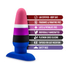 Blush Novelties Avant Pride P5 Fluid Silicone Butt Plug