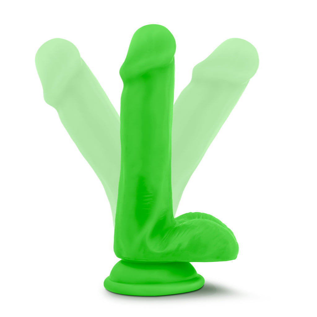 Blush Novelties Neo Dual Density Cock With Balls 6 Inch