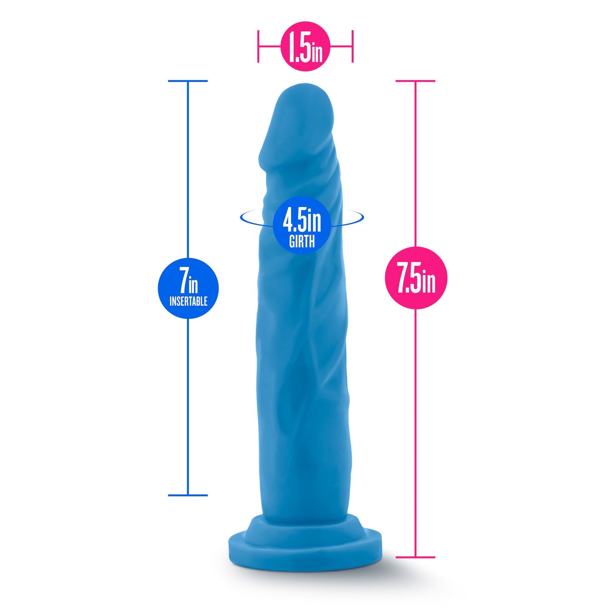 Blush Novelties Neo Dual Density Cock 7.5 Inch