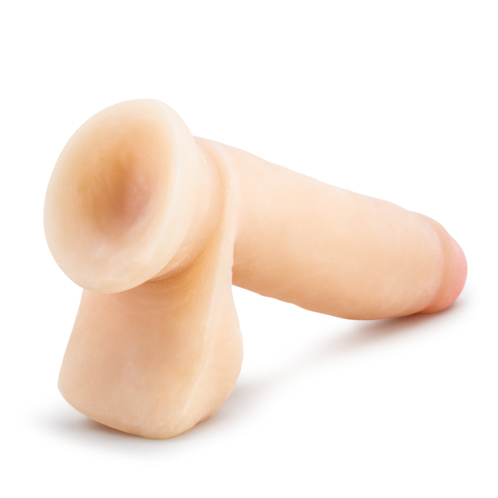 Blush Novelties Au Naturel Sensa Feel Dildo 7 Inch Beige