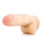 Blush Novelties Au Naturel Sensa Feel Fat Boy Dildo 7 Inch Beige