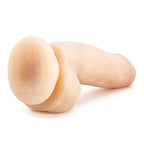 Blush Novelties Au Naturel Sensa Feel Fat Boy Dildo 7 Inch Beige
