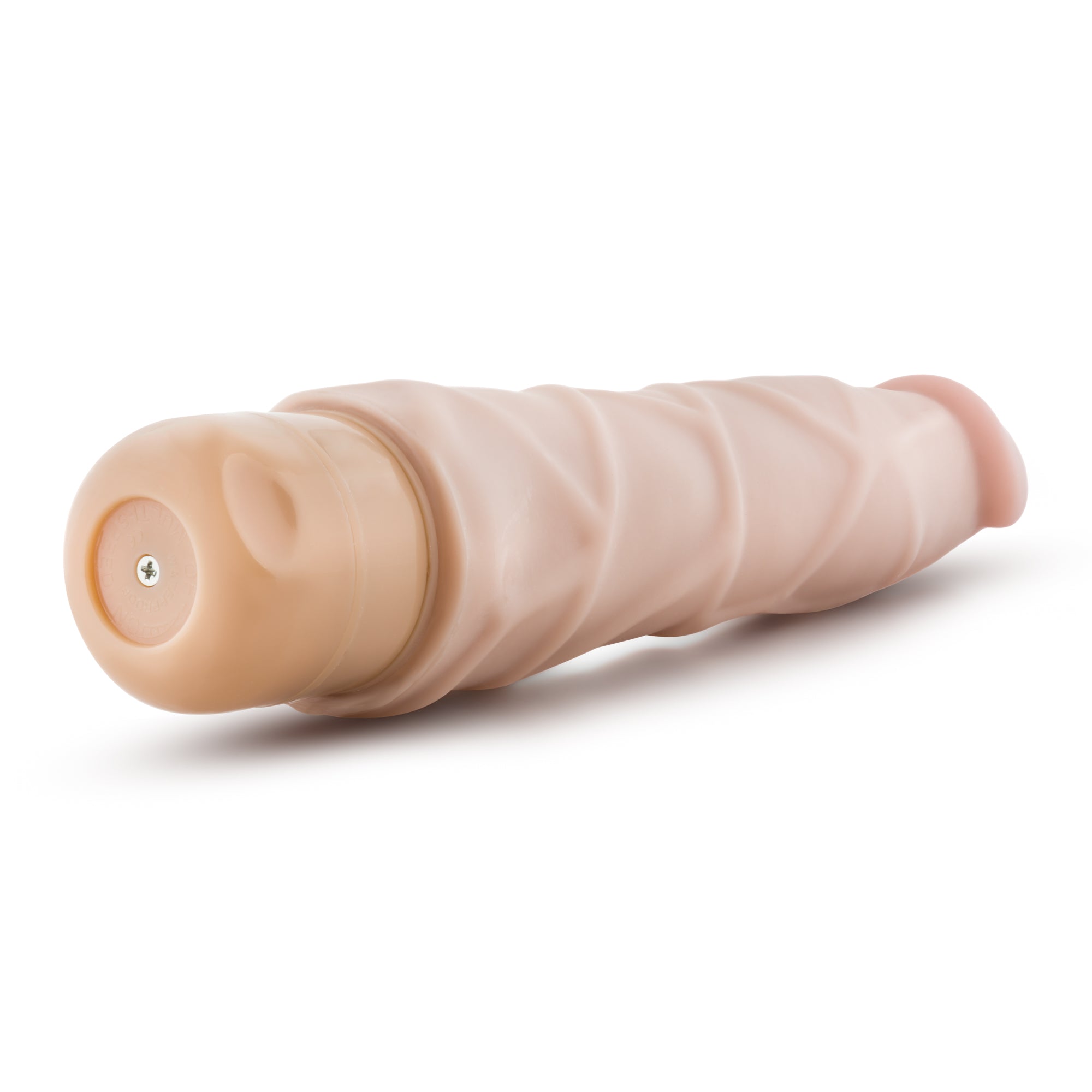Blush Novelties Dr Skin Cock Vibe 1 Vibrating Cock 9 Inch Beige