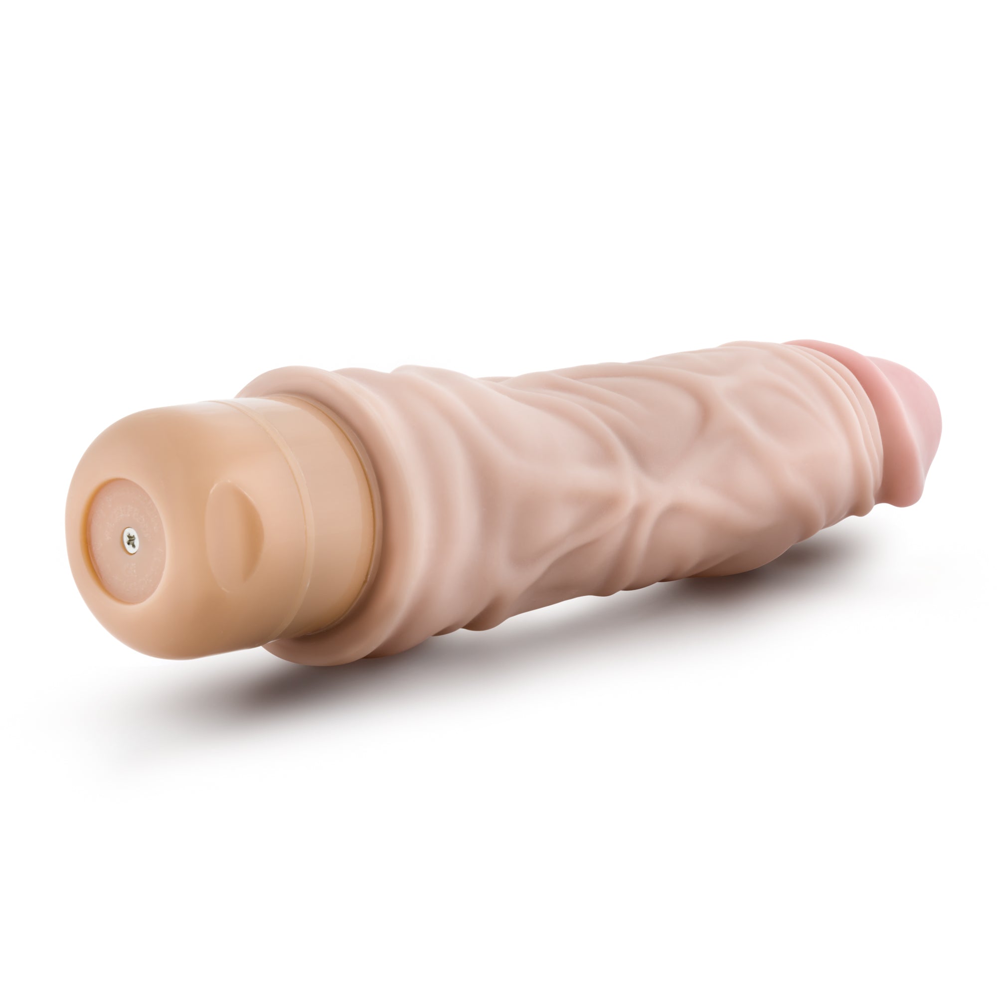 Dr Skin Cock Vibe 10 Vibrating Cock 8.5 Inch Beige