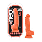 Blush Novelties Neo Elite Silicone Dual Density Cock With Balls 7.5 Inch