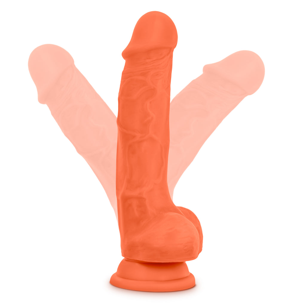 Blush Novelties Neo Elite Silicone Dual Density Cock With Balls 7.5 Inch