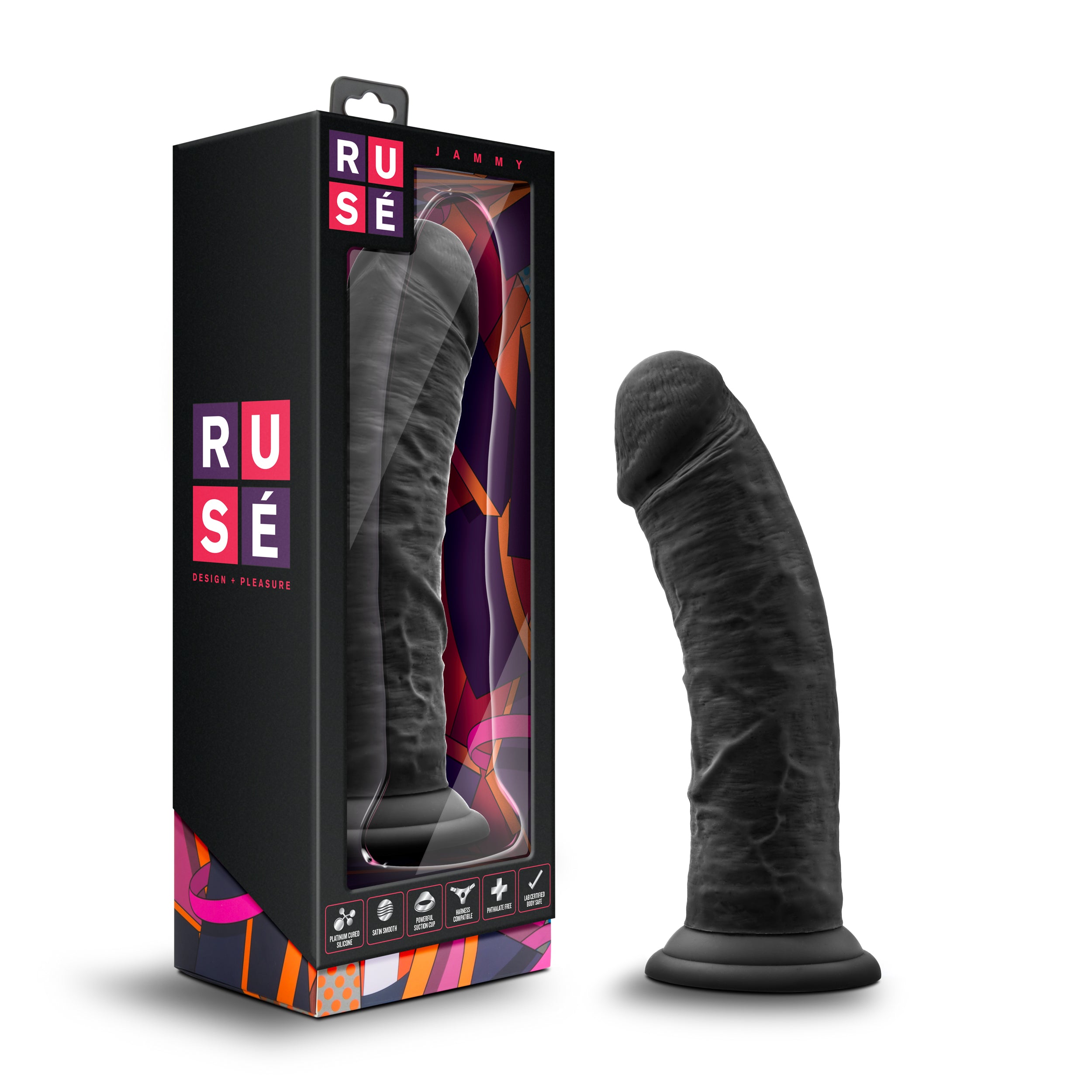 Blush Novelties Ruse Jammy Suction Cup Realistic Dildo