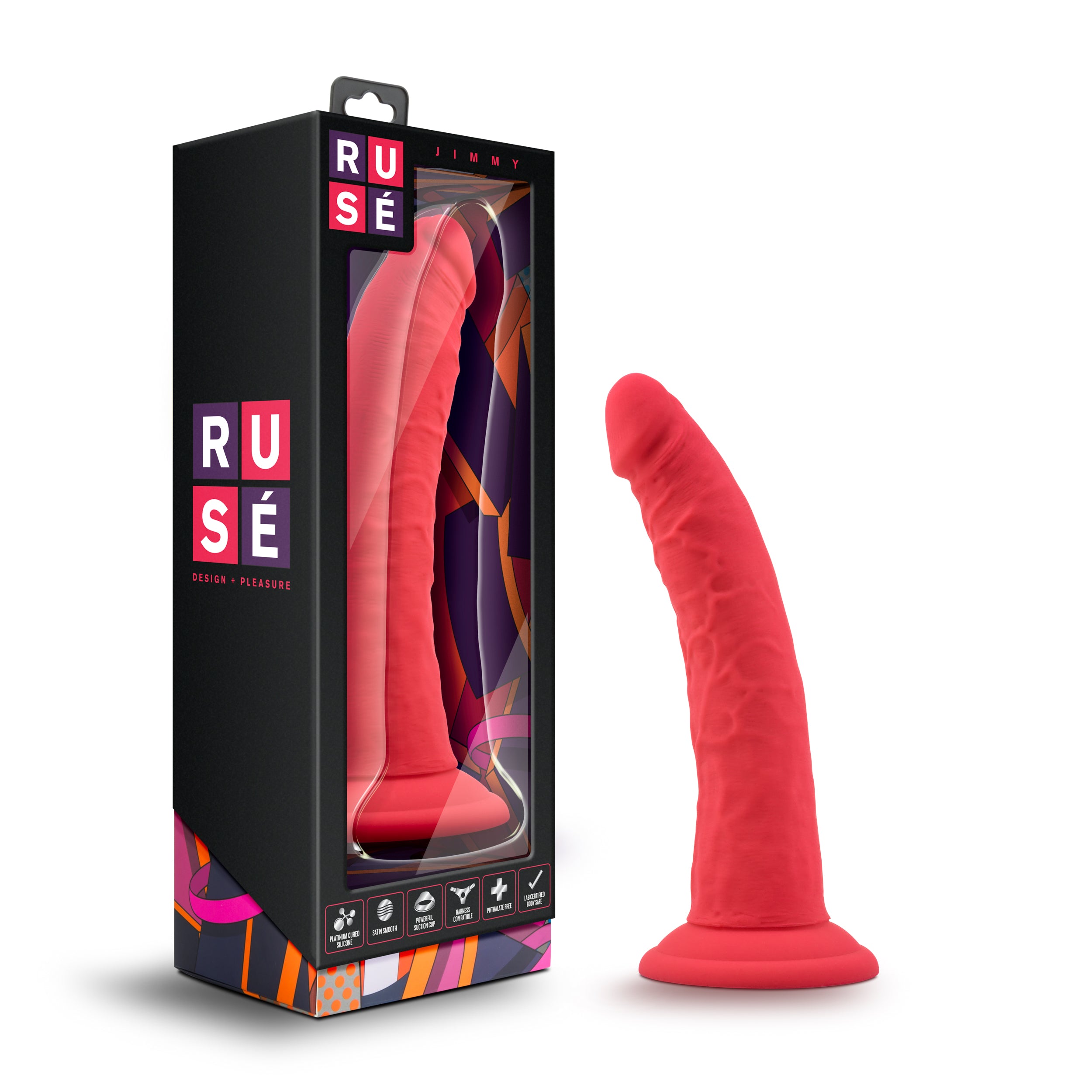Blush Novelties Ruse Jimmy Suction Cup Realistic Dildo