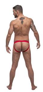 Male Power Pure Comfort Male Sport Jock Red
