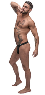 Male Power Pure Comfort Mens Bong Thong Black