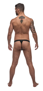 Male Power Pure Comfort Mens Bong Thong Black
