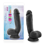 Blush Novelties Au Naturel Bold Pound Dildo 8.5 Inch Black