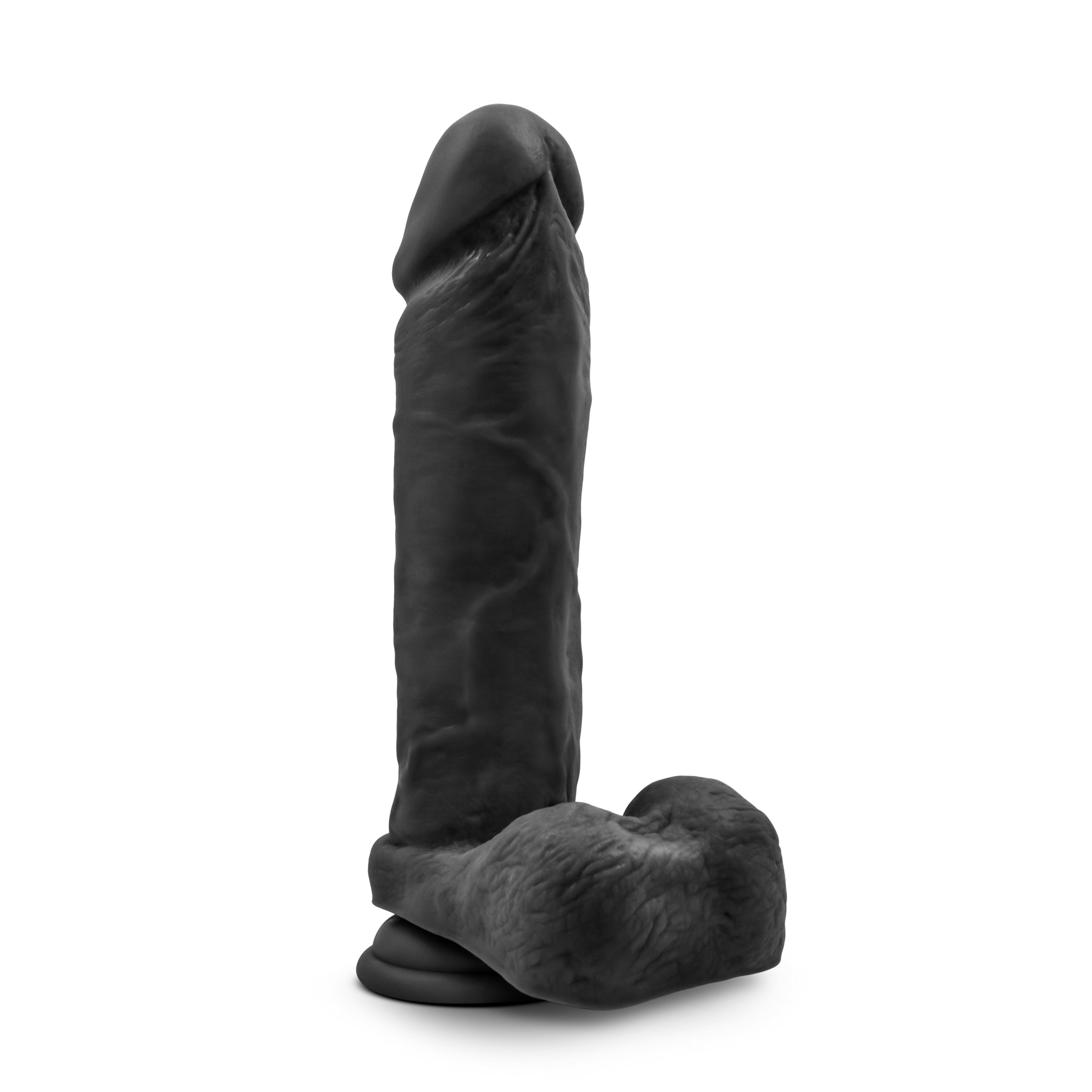 Blush Novelties Au Naturel Bold Massive Dildo 9 Inch Black