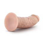 Blush Novelties Dr Skin Cock With Suction Cup 8 Inch Vanilla
