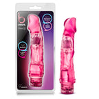 Blush Novelties B Yours Vibe 6 Realistic Vibrating Dildo Pink