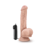 Dr Skin Dr Jay Vibrating Cock With Suction Cup 8.75 Inch Vanilla