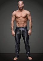 Noir Handmade Mens Sexy Pants With Hot Details