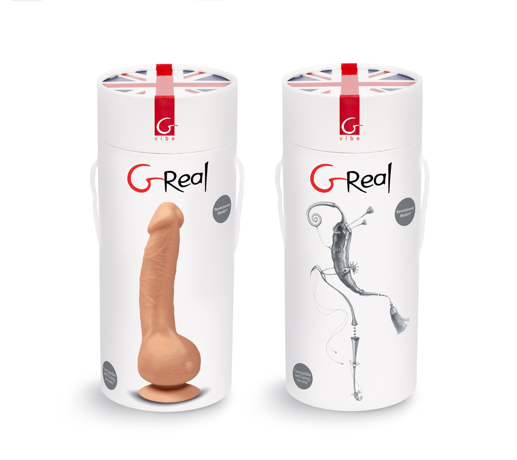 Gvibe Greal Realistic Dildo With Suction Cup Flesh