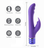 Maia Hailey USB Rechargeable Rabbit Vibrator 15.2cm Maia Toys