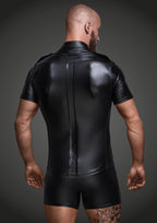 Noir Handmade Mens Sexy And Elegant Shirt With Front Pockets