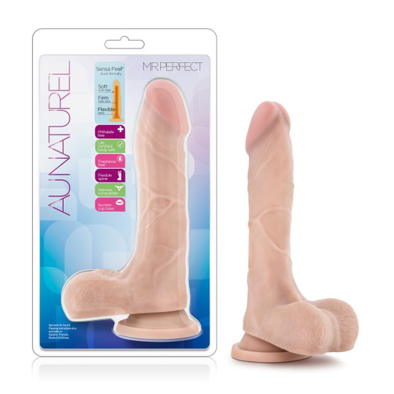 Blush Novelties Au Naturel Mr Perfect Realistic Dildo