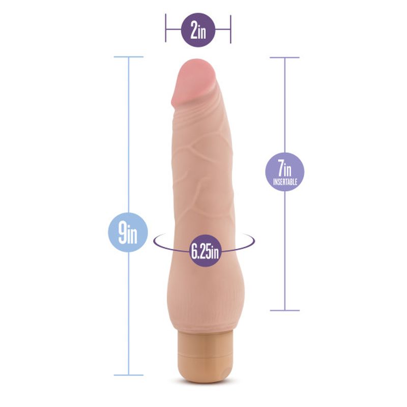 Blush Novelties Au Naturel Fabien Realistic Dildo