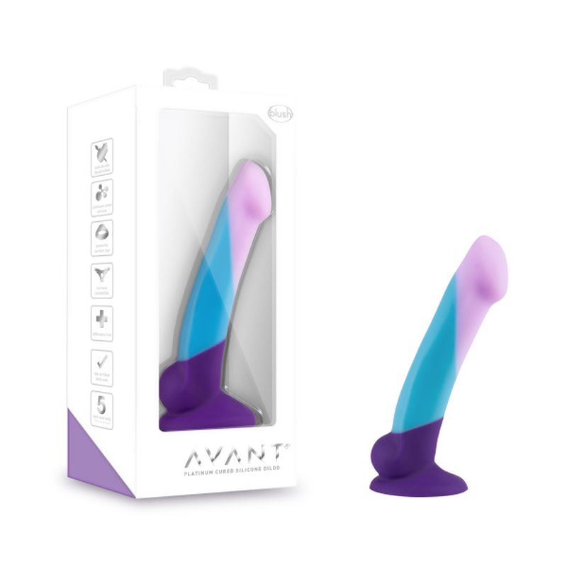 Blush Novelties Avant D16 Purple Haze Silicone Dildo