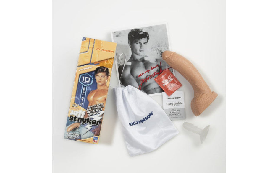 Doc Johnson Signature Cocks Jeff Stryker Realistic Cock Vanilla