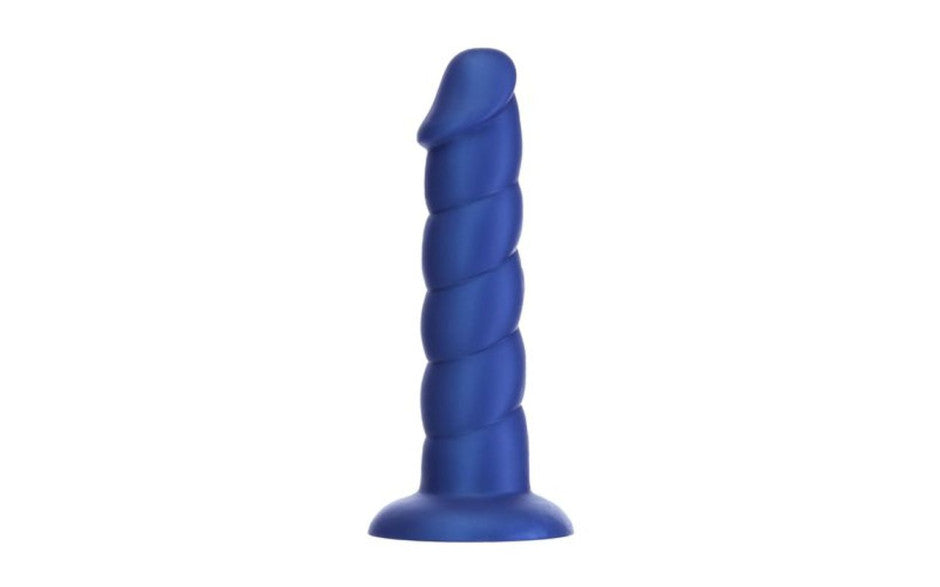 BMS Factory Addiction Unicorn Realistic Dildo 8 Inch Blue